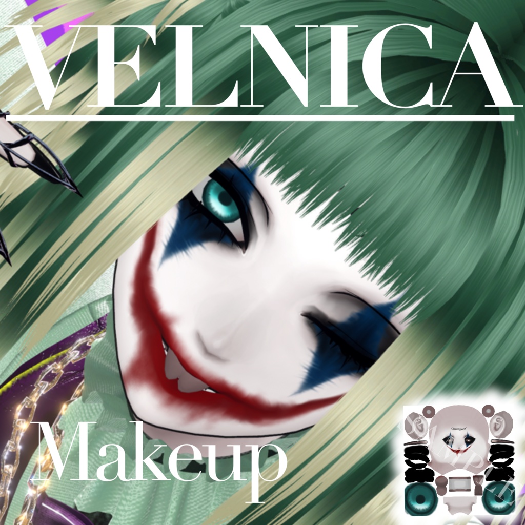 【Free】ジョーカーメイク【Velnica】