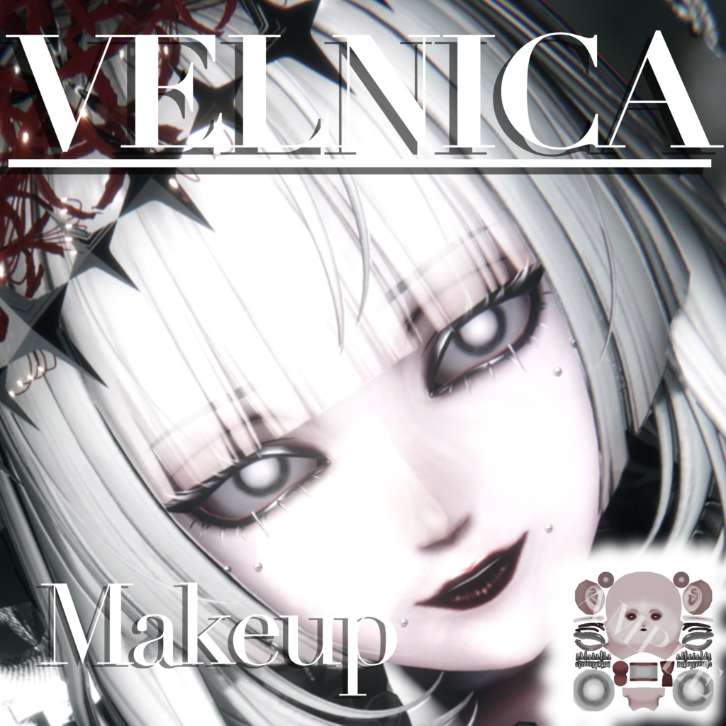 【Free】White make up【Velnica】