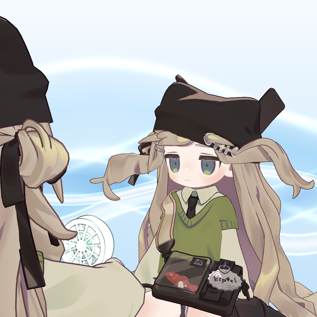 【~11/11無料】【VRChat】ハンディサーキュレーター ― 風でまわりの人の髪をなびかせる【MA対応】【他者干渉ギミック】