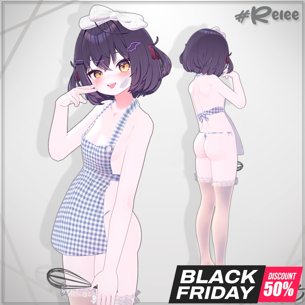 【Chocolat update】【PB】【14 Avatars】 Sweet Apron