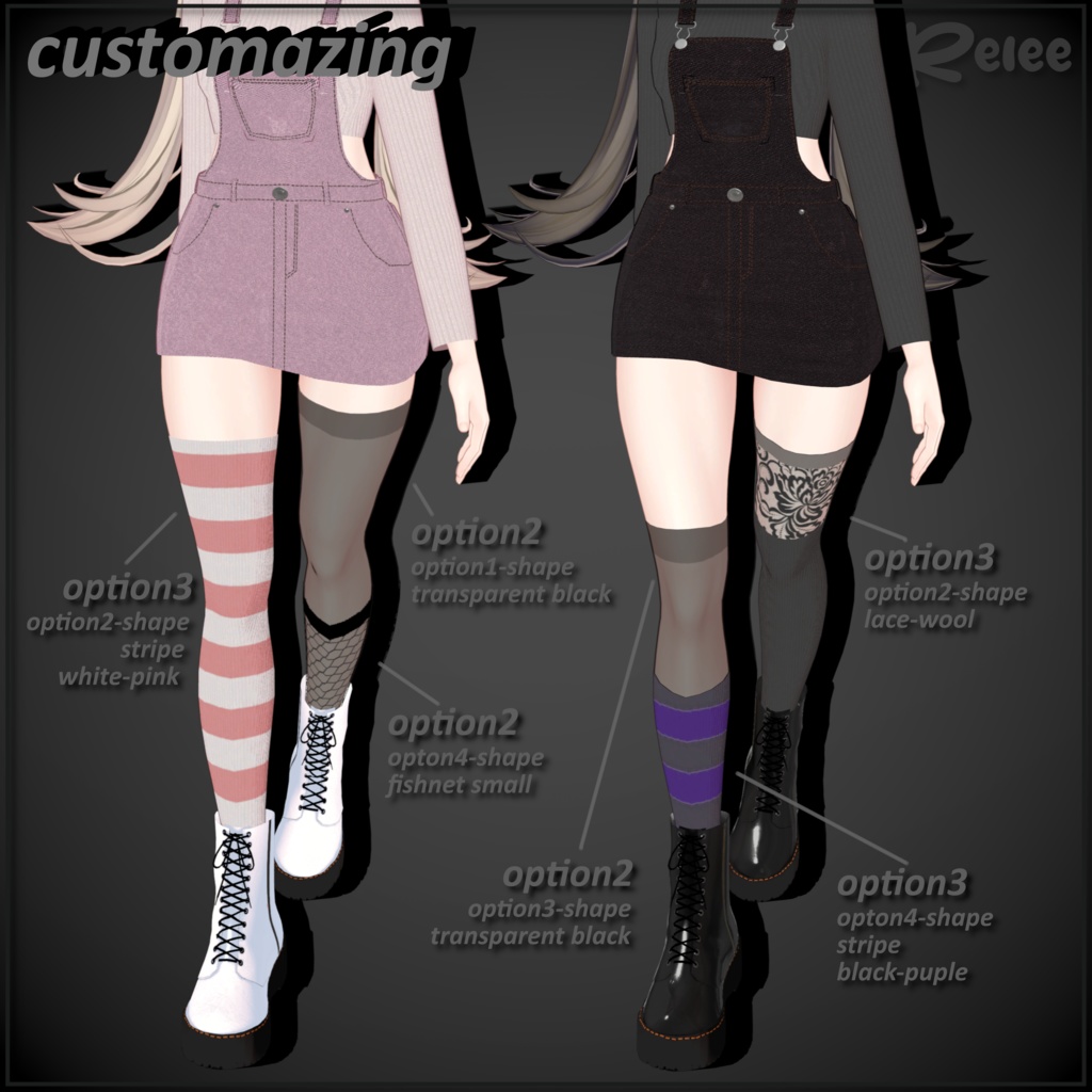 💋『Lingerie / Stockings / Garterbelt』 for Moe 萌