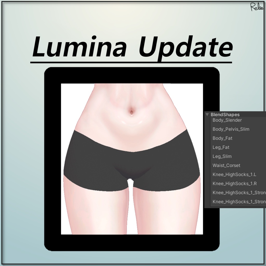 【Lumina update】【22 Avatars】 Underpants ペチパン 속바지