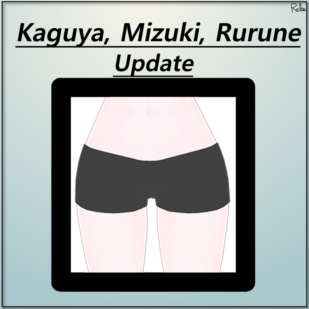 【Kaguya, Mao, Ririka update】【31 Avatars】 Underpants ペチパン 속바지
