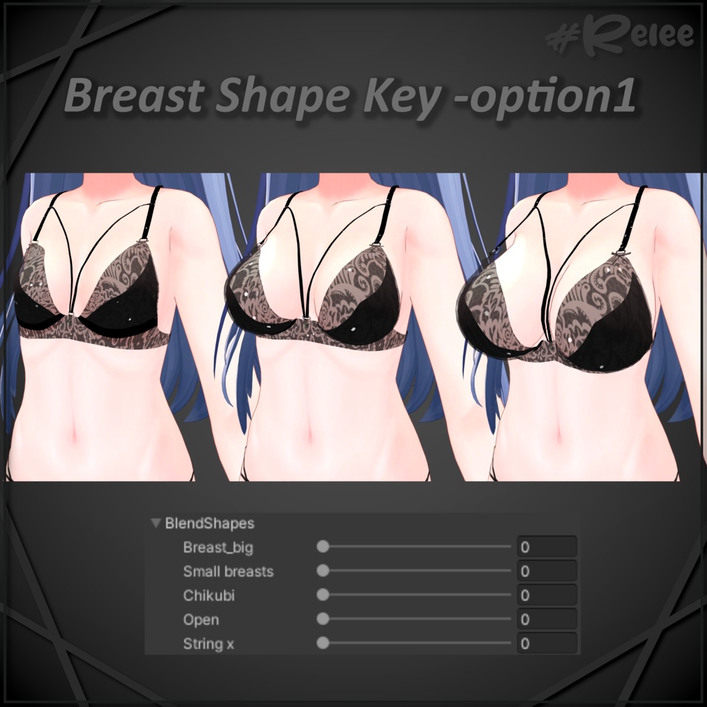 💋『Lingerie / Stockings / Garterbelt』 for Kikyo 桔梗