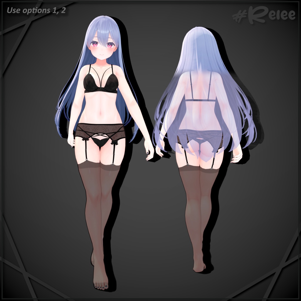 💋『Lingerie / Stockings / Garterbelt』 for Kikyo 桔梗