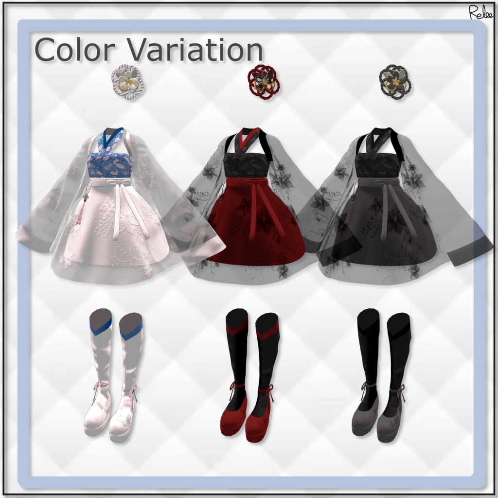 ✨【4 Avatars update】✨【PB】『Fusion Hanbok 퓨전 한복』 【19 Avatars】