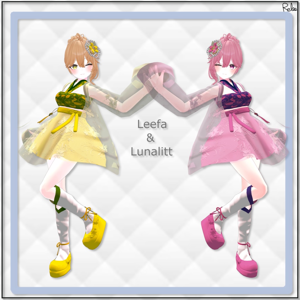 ✨【4 Avatars update】✨【PB】『Fusion Hanbok 퓨전 한복』 【19 Avatars】