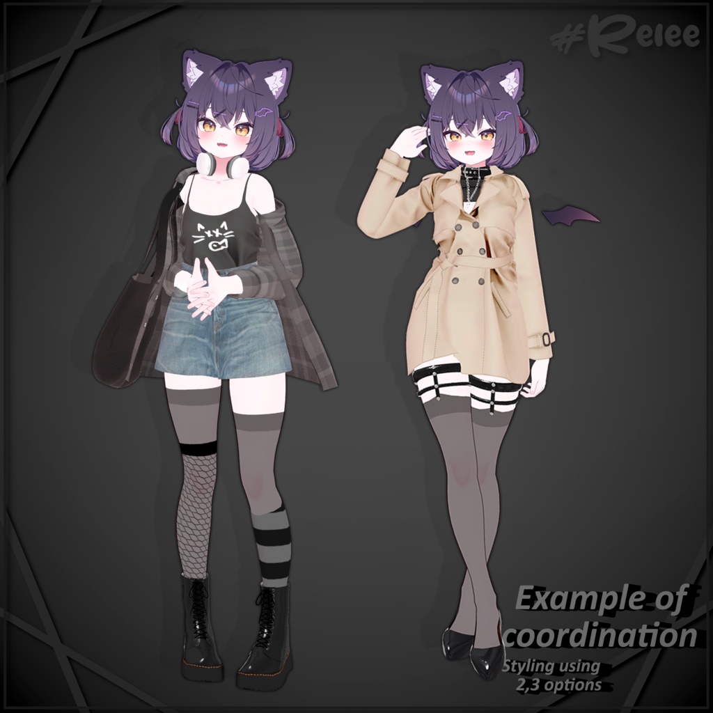 💋『Lingerie / Stockings / Garterbelt』 for Chocolat & Chiffon & Lime シフォン&ライム