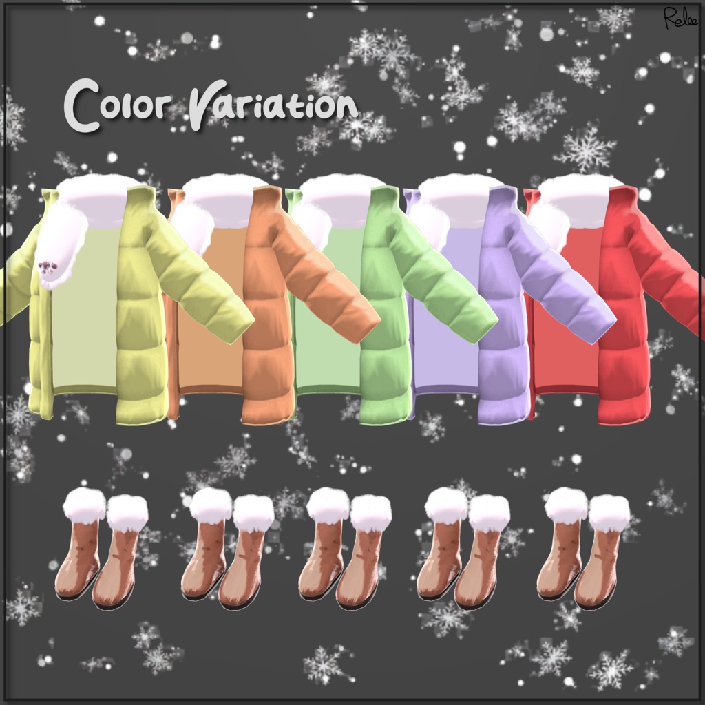 【Chocolat update】『Daily Long Puff』 【13 Avatars】