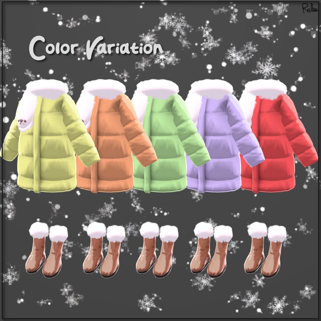 【Chocolat update】『Daily Long Puff』 【13 Avatars】