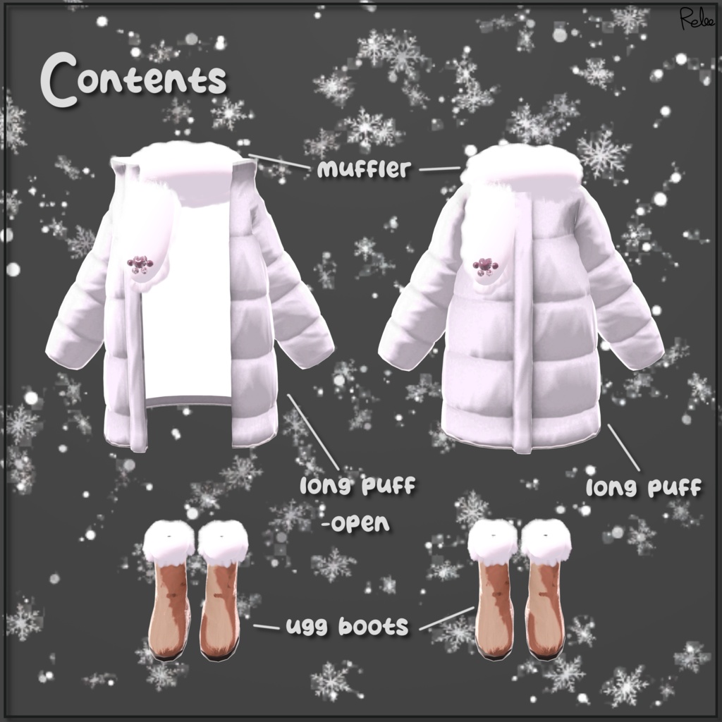 【Chocolat update】『Daily Long Puff』 【13 Avatars】