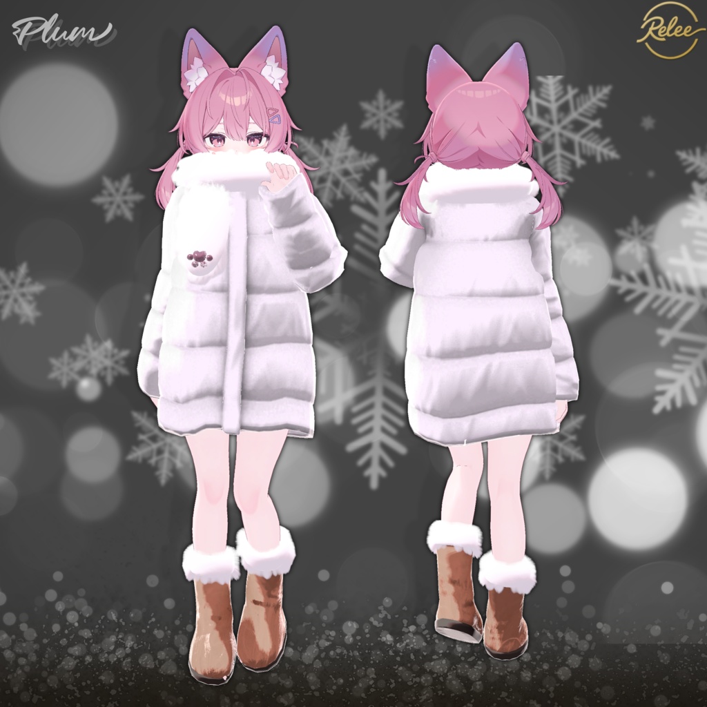 ✨【Plum update】✨『Daily Long Puff』 【14 Avatars】