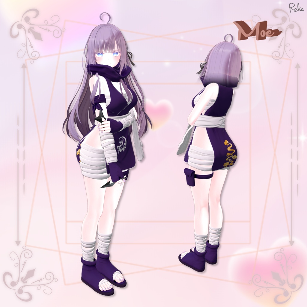 【Chocolat update】【Animation】【PB】❣🗡『Kunoichi』【9 Avatars】