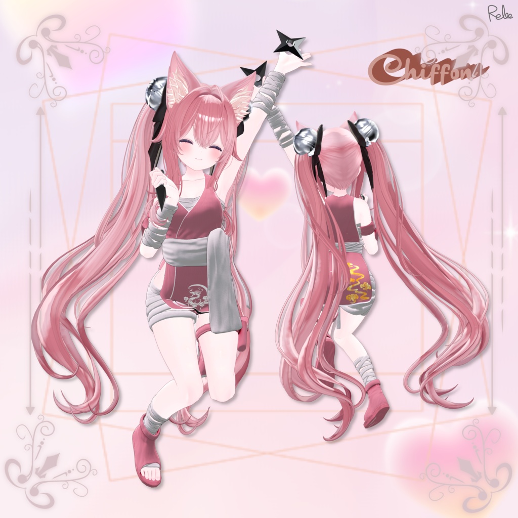 【Chocolat update】【Animation】【PB】❣🗡『Kunoichi』【9 Avatars】