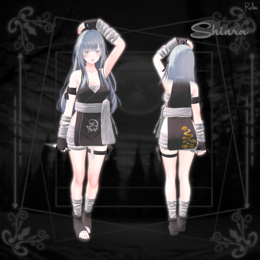 【Chocolat update】【Animation】【PB】❣🗡『Kunoichi』【9 Avatars】