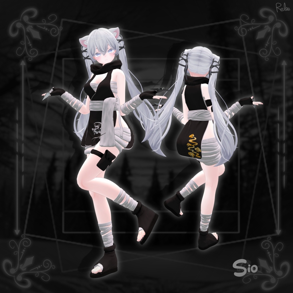 【Chocolat update】【Animation】【PB】❣🗡『Kunoichi』【9 Avatars】