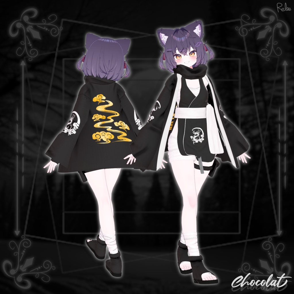 【Chocolat update】【Animation】【PB】❣🗡『Kunoichi』【9 Avatars】