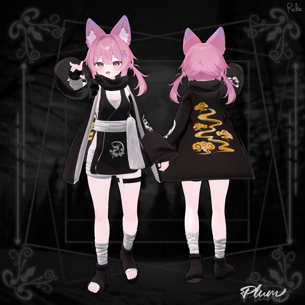 ✨【Plum update】✨【Animation】【PB】❣🗡『Kunoichi』【10 Avatars】