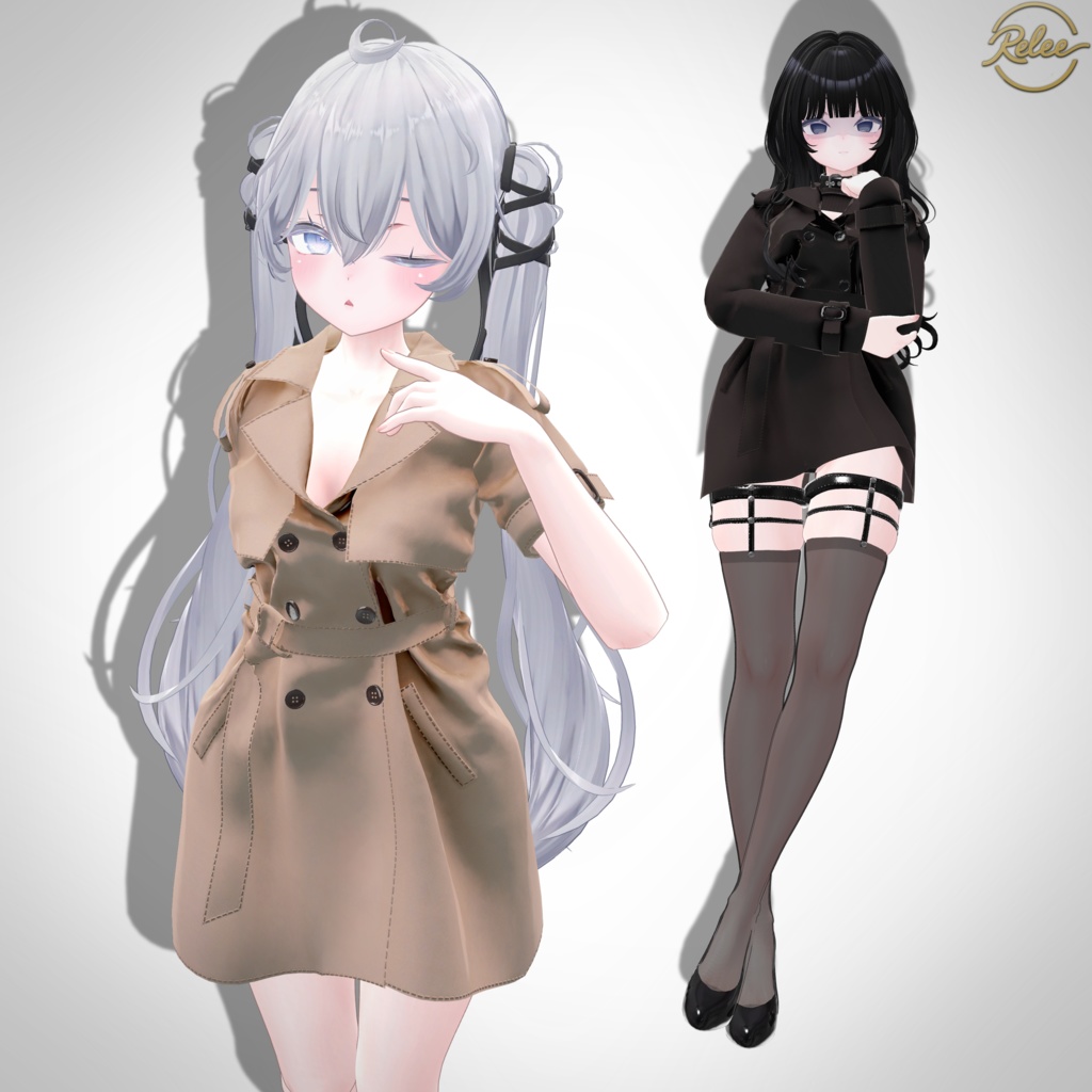 【Milfy update】【Animation】【PB】『Trench Coat』【15 Avatars】