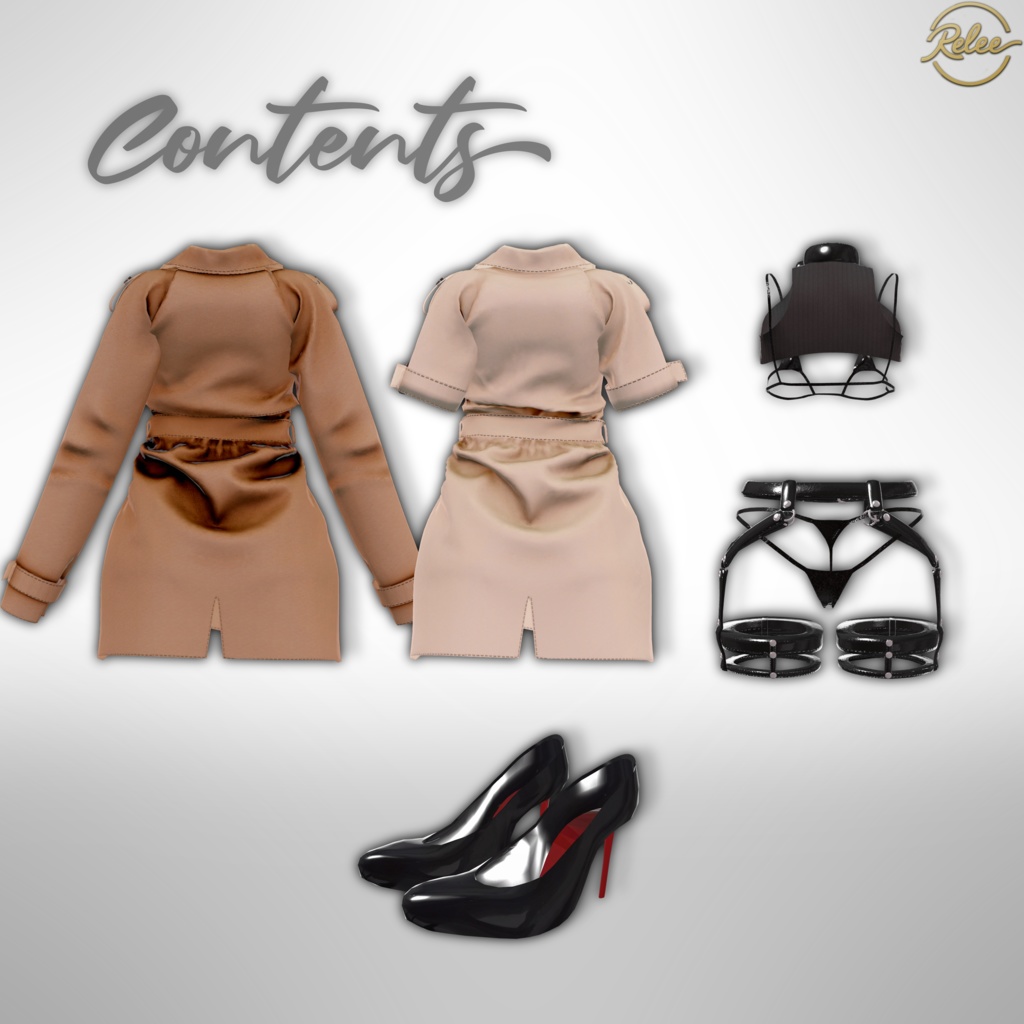 【Milfy update】【Animation】【PB】『Trench Coat』【15 Avatars】