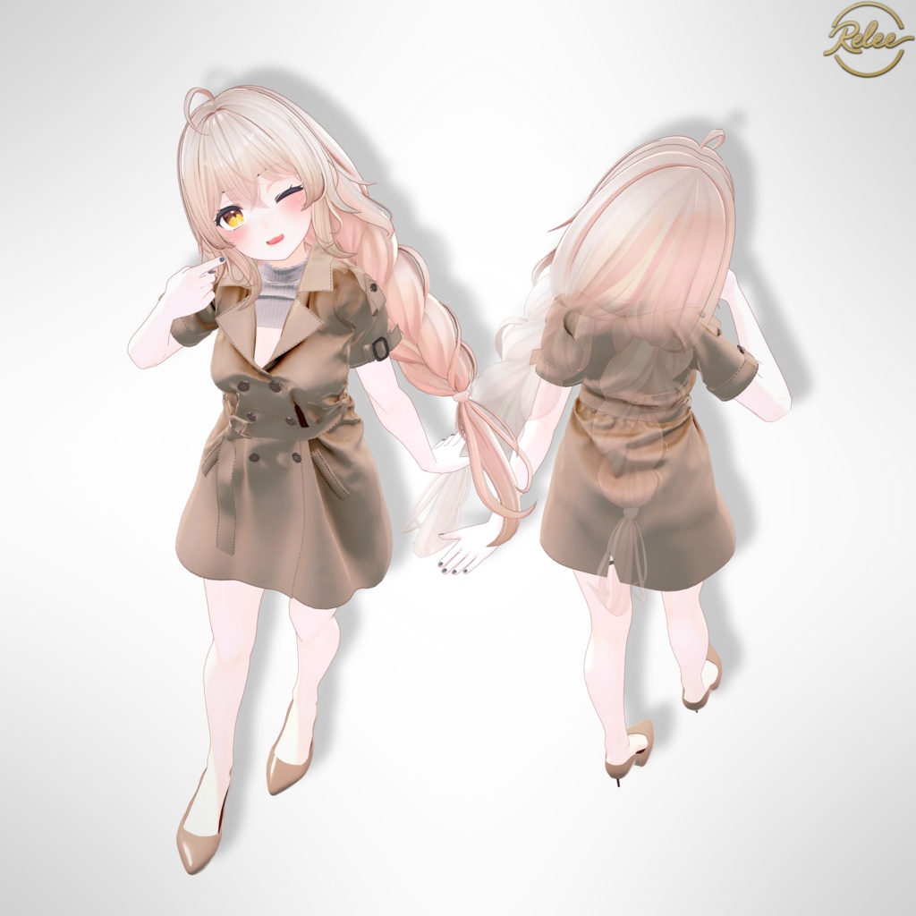 【Milfy update】【Animation】【PB】『Trench Coat』【15 Avatars】