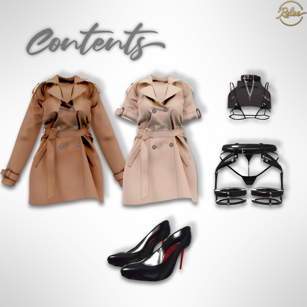 【Milfy update】【Animation】【PB】『Trench Coat』【15 Avatars】