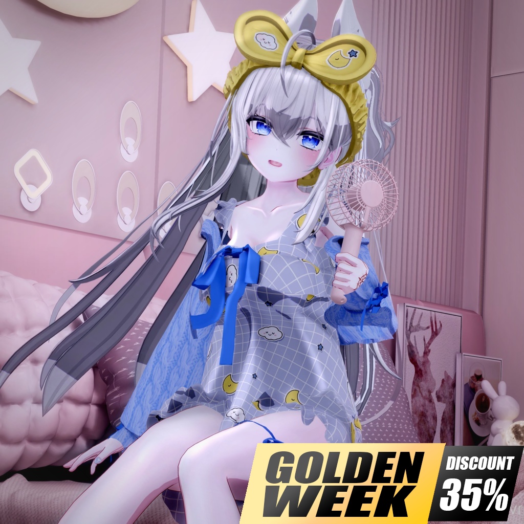 【Plum update】【Animation】【PB】『Sweet Pajama』【12 Avatars】