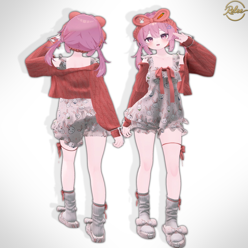 【Plum update】【Animation】【PB】『Sweet Pajama』【12 Avatars】