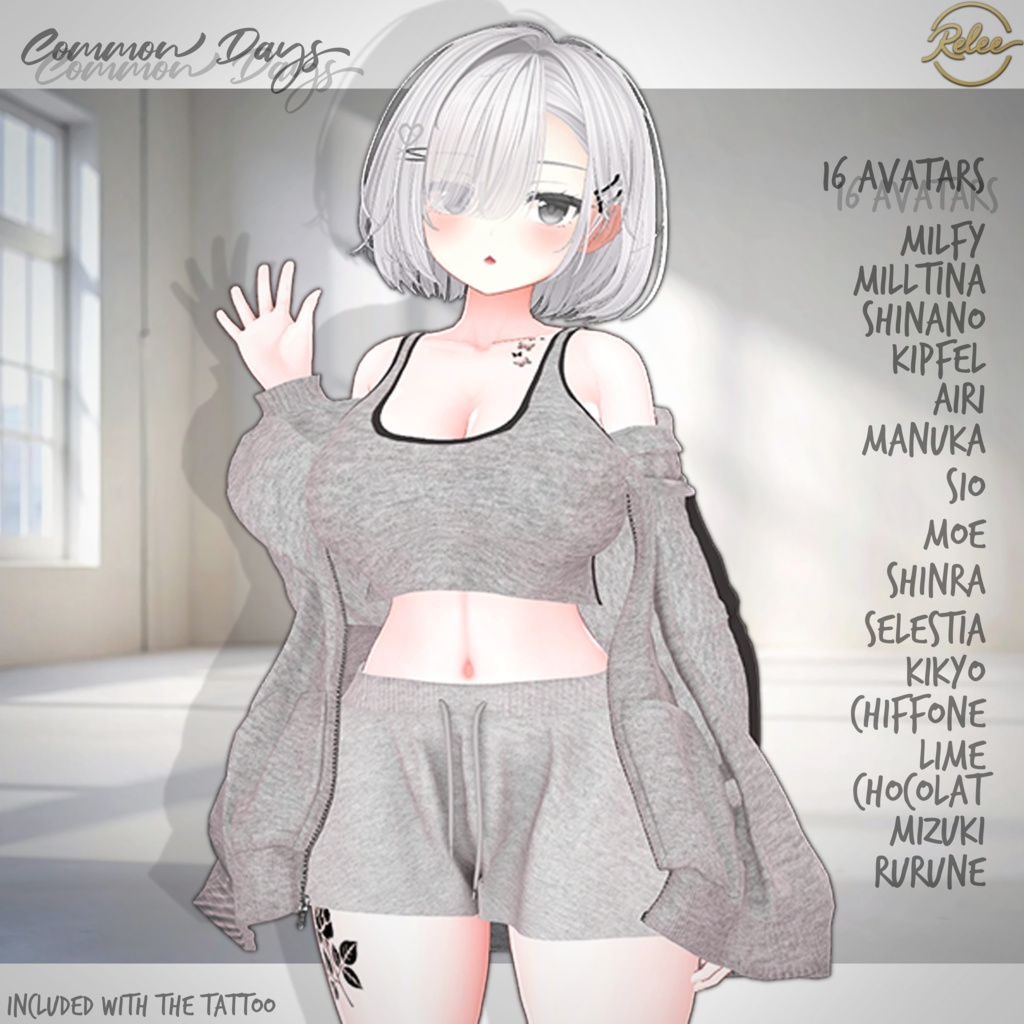 【Milfy update】【PB】『Common Days』【16 Avatars】