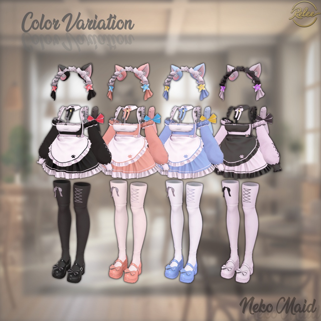 ✨【Lumina update】✨【PB】『Neko Maid』【19 Avatars】