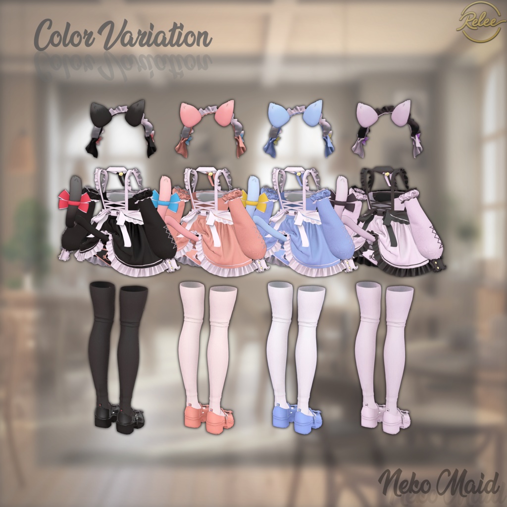 ✨【Lumina update】✨【PB】『Neko Maid』【19 Avatars】