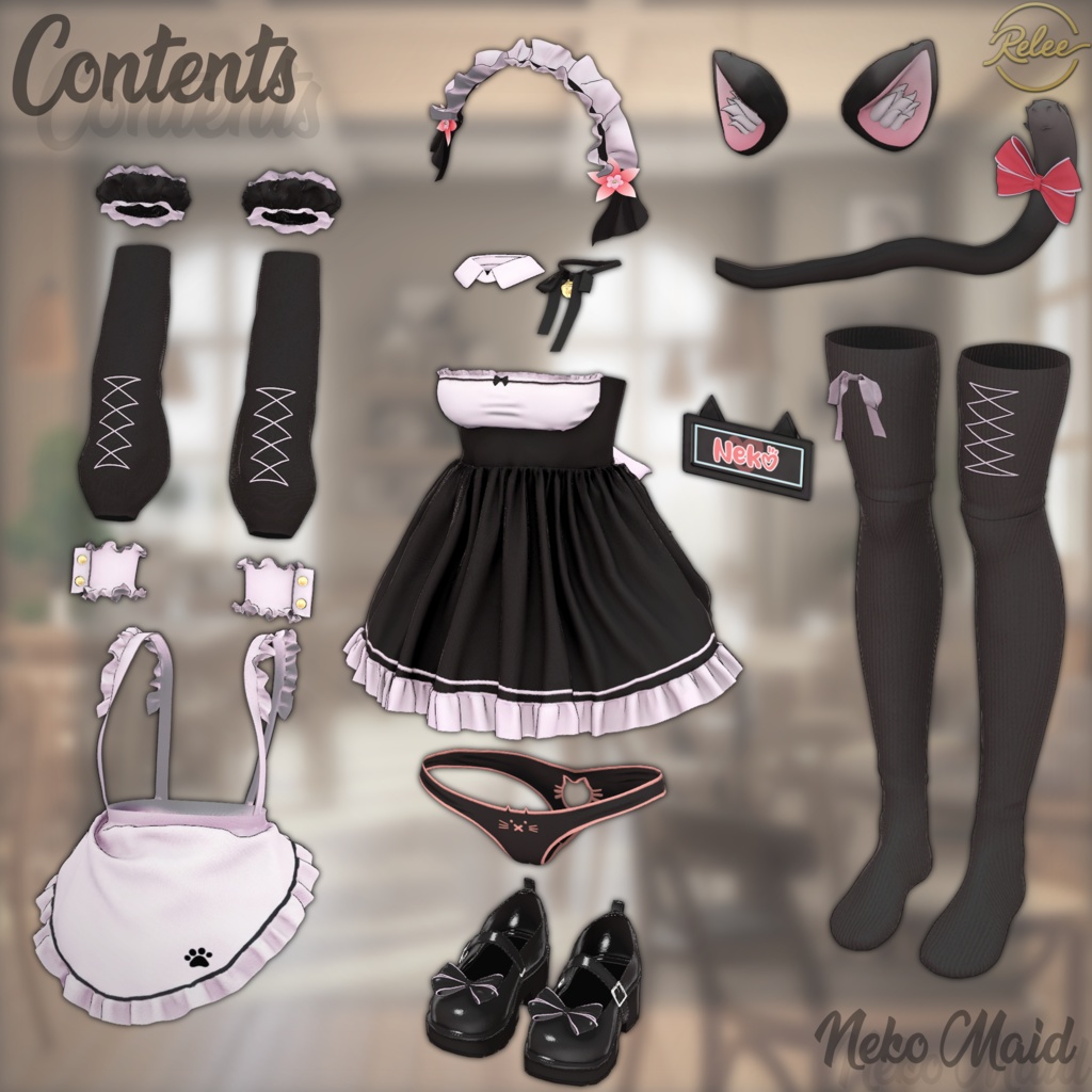 ✨【Lumina update】✨【PB】『Neko Maid』【19 Avatars】
