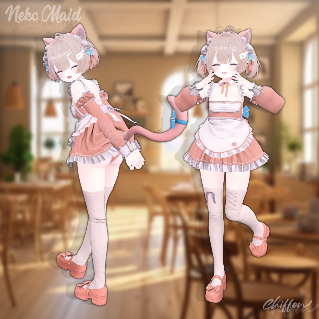 ✨【Lumina update】✨【PB】『Neko Maid』【19 Avatars】