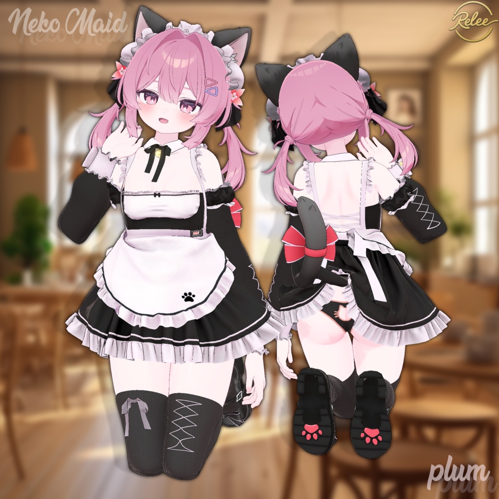 ✨【Plum update】✨【PB】『Neko Maid』【21 Avatars】