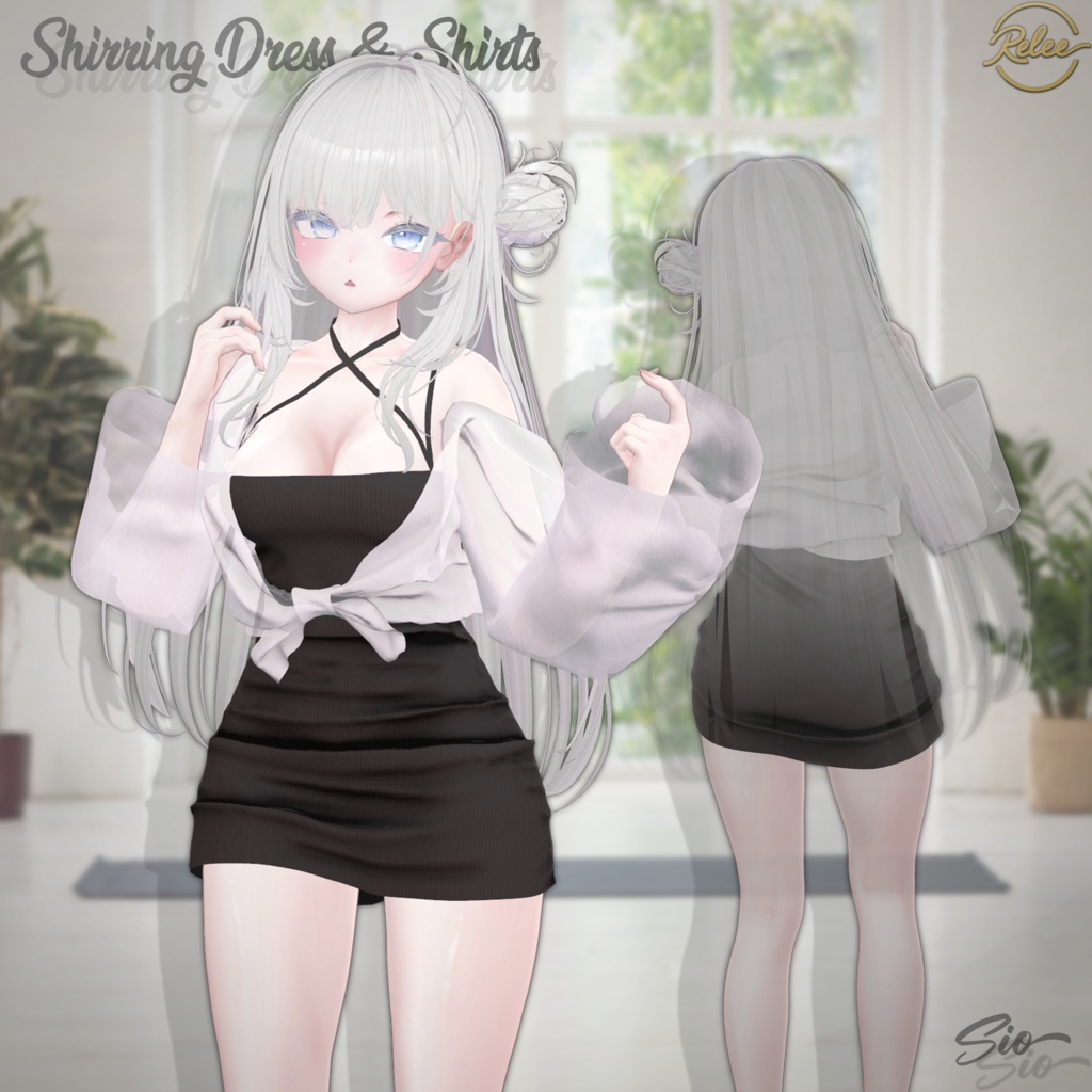 ✨GOLDEN WEEK SALE✨【Mizuki, Rurune update】【PB】『Shirring_Dress&Shirts』【14 Avatars】