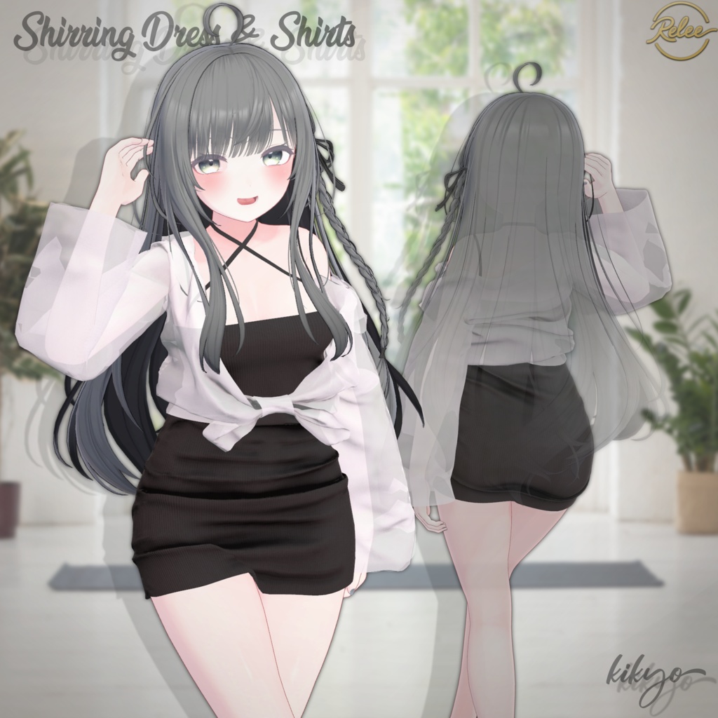 ✨GOLDEN WEEK SALE✨【Mizuki, Rurune update】【PB】『Shirring_Dress&Shirts』【14 Avatars】