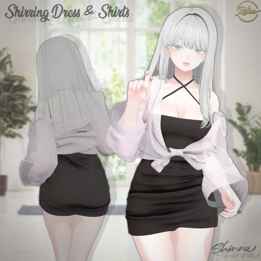 ✨GOLDEN WEEK SALE✨【Mizuki, Rurune update】【PB】『Shirring_Dress&Shirts』【14 Avatars】