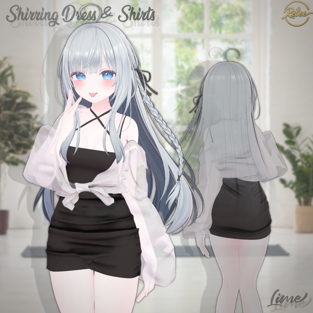 ✨GOLDEN WEEK SALE✨【Mizuki, Rurune update】【PB】『Shirring_Dress&Shirts』【14 Avatars】