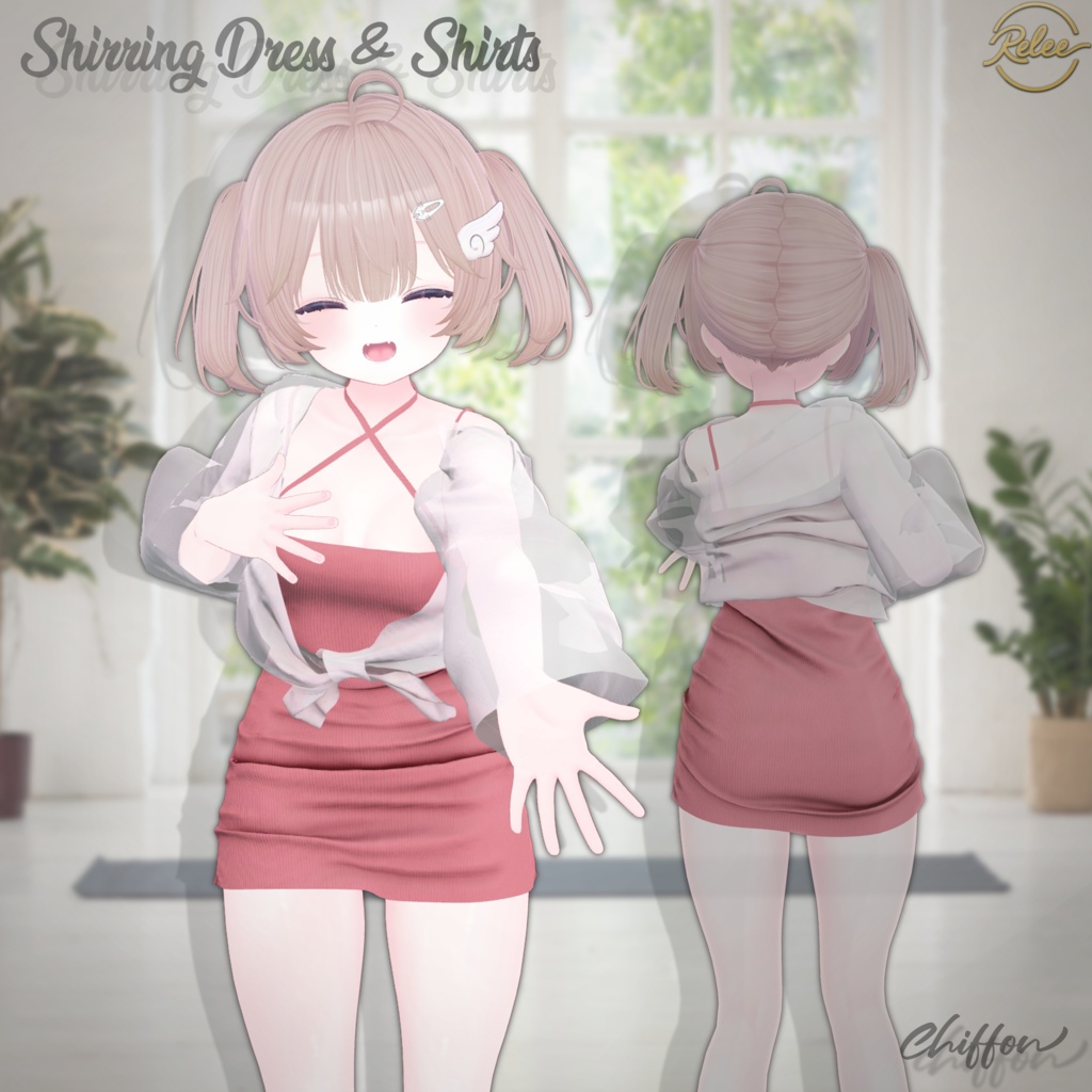 ✨GOLDEN WEEK SALE✨【Mizuki, Rurune update】【PB】『Shirring_Dress&Shirts』【14 Avatars】