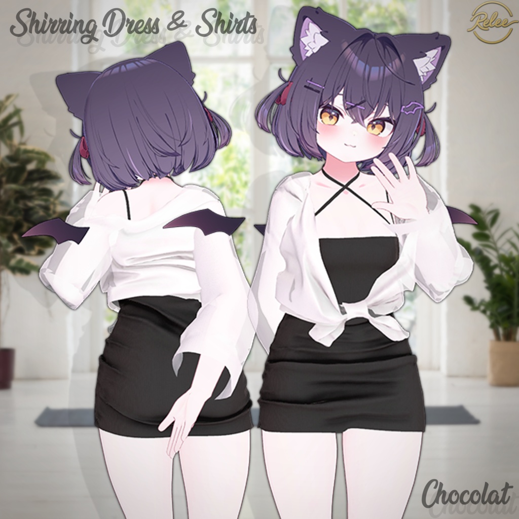 ✨GOLDEN WEEK SALE✨【Mizuki, Rurune update】【PB】『Shirring_Dress&Shirts』【14 Avatars】