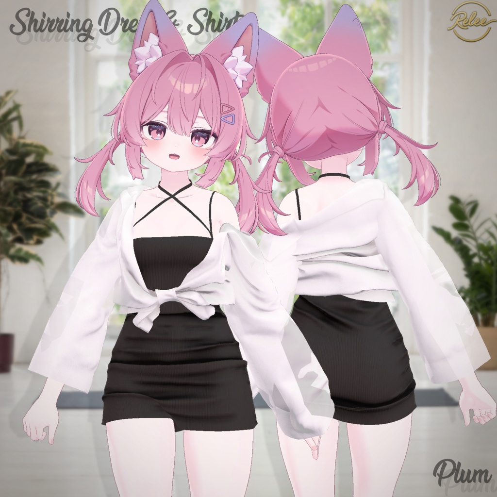 【Plum update】【PB】『Shirring_Dress&Shirts』【15 Avatars】