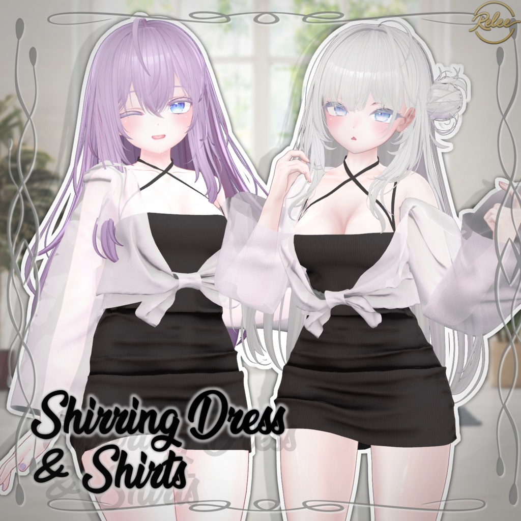 【PB】❣Shinano update❣『Shirring_Dress&Shirts』【10 Avatars】