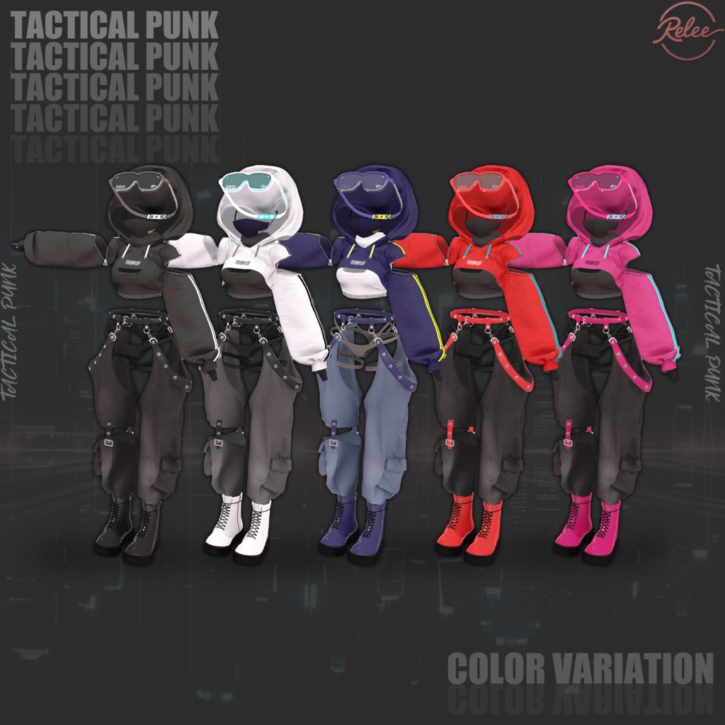 ✨【Eku update】✨【PB】『Tactical_Punk』【17 Avatars】