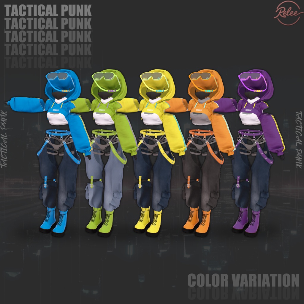 ✨【Eku update】✨【PB】『Tactical_Punk』【17 Avatars】