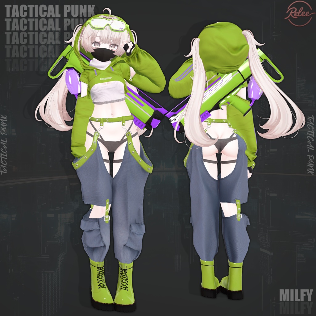 ✨【Eku update】✨【PB】『Tactical_Punk』【17 Avatars】