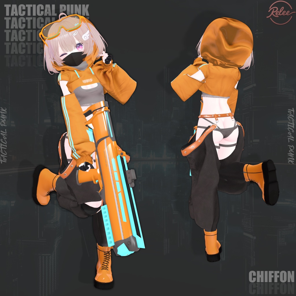 ✨【Eku update】✨【PB】『Tactical_Punk』【17 Avatars】