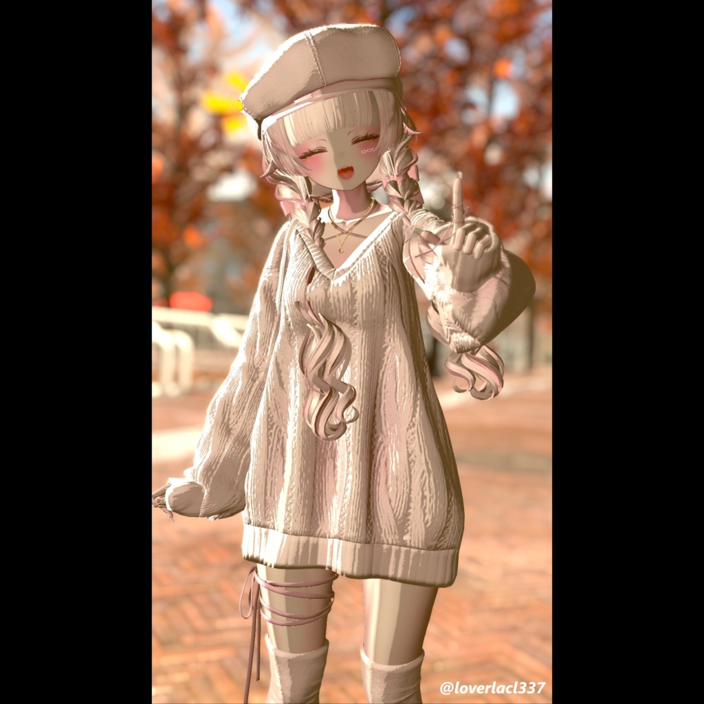 【Chocolat update】【PB】『Loose Knit Sweater』【12 Avatars】
