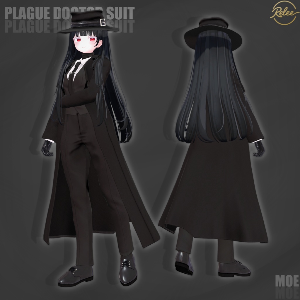 【PB】『Plague Doctor Suit』【6 Avatars】