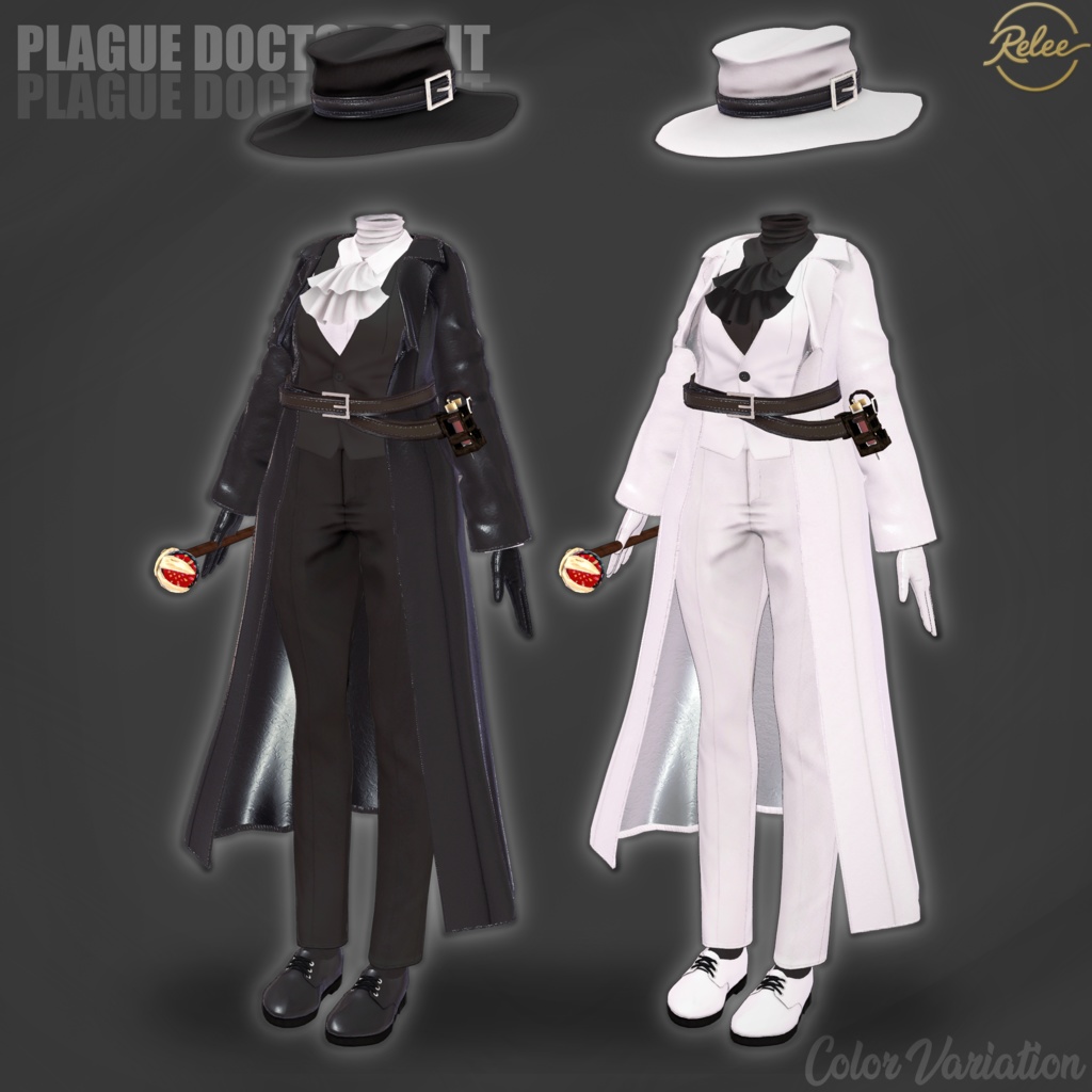 【PB】『Plague Doctor Suit』【6 Avatars】