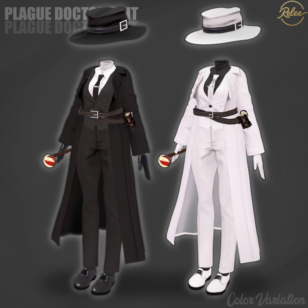 【PB】『Plague Doctor Suit』【6 Avatars】